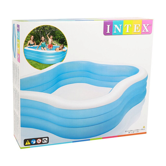 Бассейн надувной Intex, 229х56 см, Семейный, 57495NP, 1350 л