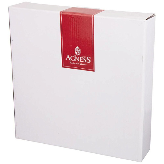 Форма для запекания Agness "лаванда" с пластиковой крышкой 25,5х19х8 см. , 536-245