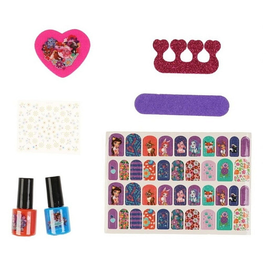Набор косметики Enchantimals, Милая Леди, лак, пилка, разделитель, наклейки, B1995812-R
