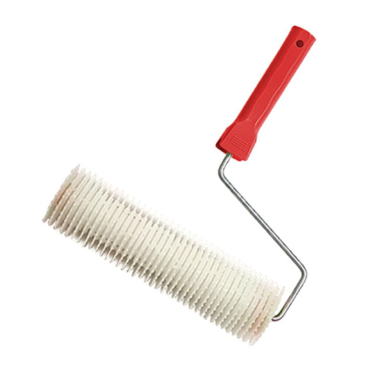 Валик игольчатый для наливных полов, Ормис, каплевидный, пластик, 400хдиаметр 68 мм, с бюгелем, 04-7-504