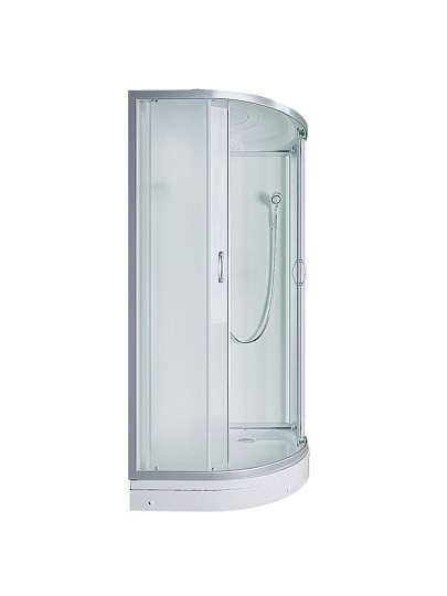 Душевая кабина низкий поддон, 90х90х215 см, матовая, Erlit, ER3509P-C3-RUS