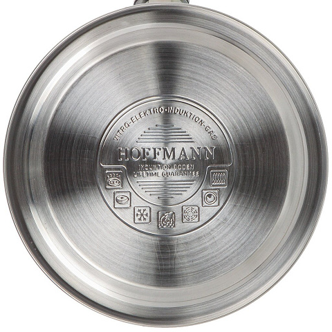Чайник нерж, 3 л, свист, зеркал, Hoffmann, индукц, НМ 55233