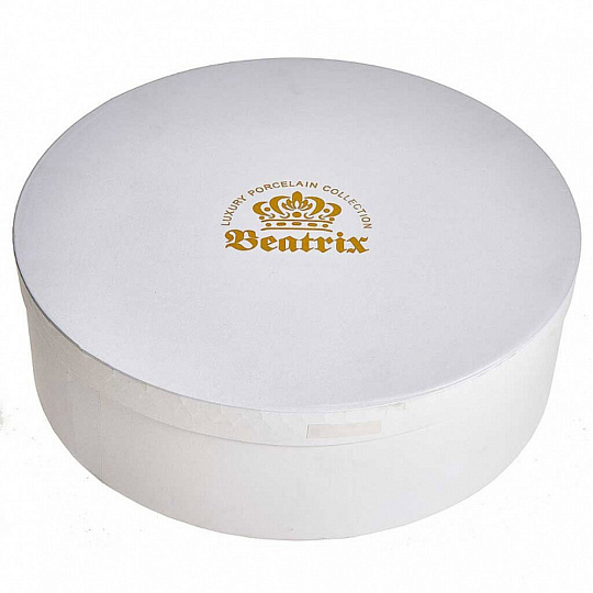 Набор чайный фарфор, 12 предметов, на 6 персон, 240 мл, Beatrix, Марсель, МР082P/6, подарочная упаковка