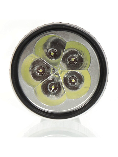 Фонарь ручной, встроенный аккумулятор, Ultraflash, LED 3 859/ 3 857 , зарядка от сети 220 В, пластик, черный, 13374/14020