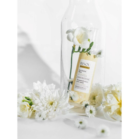 Ледяной мист для лица Bisou, BIO Гидраматирующий, 120 мл, для нормальной и жирной кожи