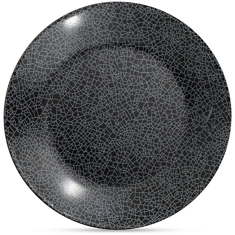 Тарелка десертная, стекло, 18 см, круглая, Zoe black, Luminarc, V0120