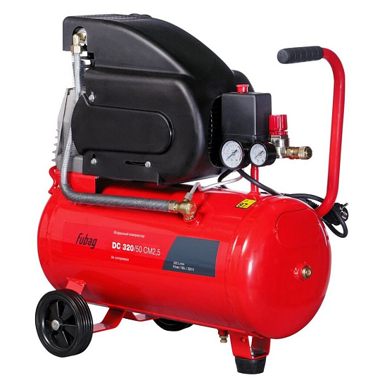 Компрессор Fubag DC 320/50 CM2.5 масляный, 1.8 кВт