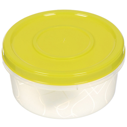 Контейнер пищевой пластик, 0.4 л, с завинчивающейся крышкой, Giaretti, Оливковая Роща, GR1887ОЛ