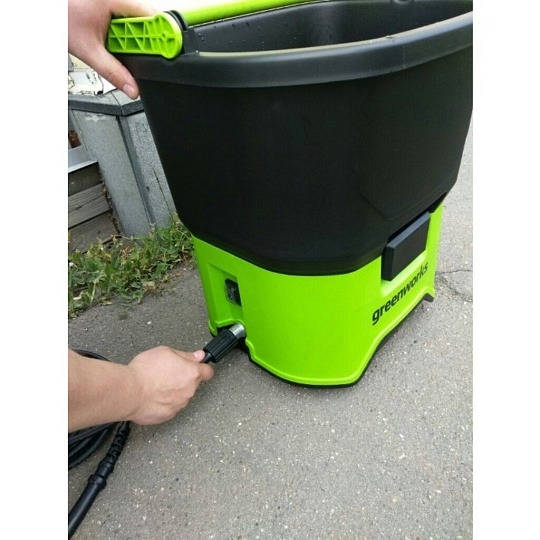 Мойка высокого давления аккумуляторные, Greenworks, GDC40, 0.65 кВт, 70 бар, 300 л/ч