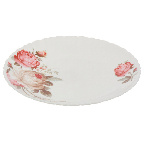Тарелка десертная, стеклокерам, 6 шт, 19 см, кругл, Шарм, LHP75
