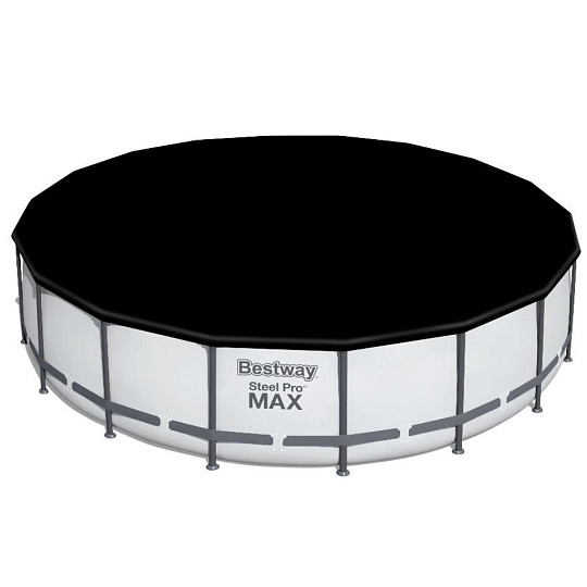 Бассейн каркасный Bestway, 549х122 см, Steel Pro Max, 56462, фильтр-насос, лестница, тент, 23062 л