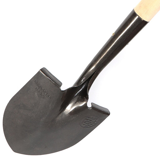Лопата совковая, сталь, 1.4х155х200 мм, черенок деревянный, МЛШЗ, Малая, ЛСМ-900, 0.98 кг