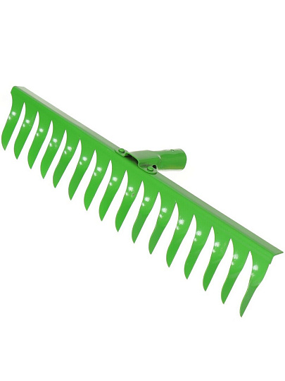 Грабли витые, 16 зуб, сталь, 48 см, HouseLoft, без черенка, садовые, 00-00002615