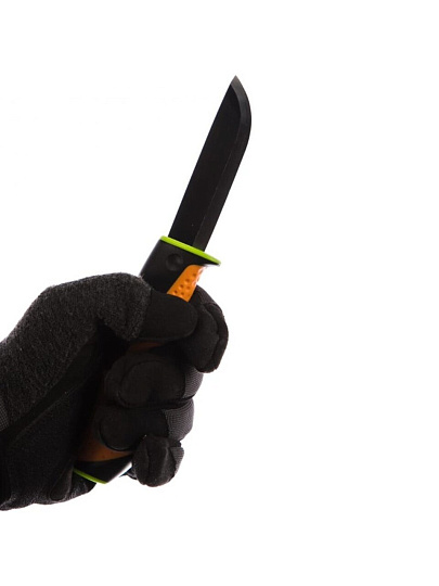 Нож для тяжелых работ, с точилкой, Fiskars, 1023619