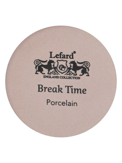 Кружка фарфор, 380 мл, Break Time, Lefard, 756-342