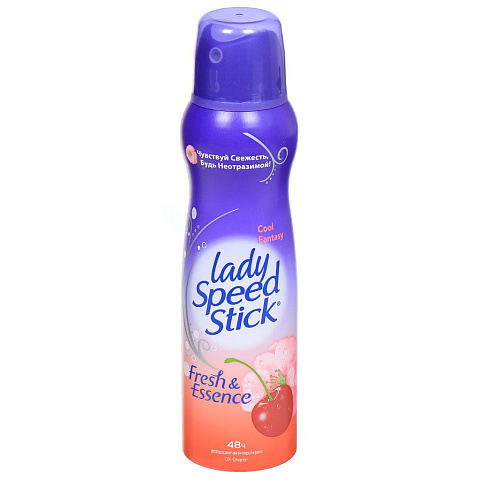 Дезодорант-спрей Lady Speed Stick Fresh & Essence Цветок вишни для женщин, 150 мл