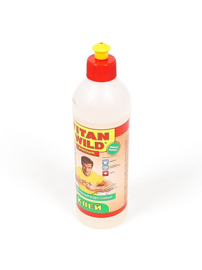 Клей Titan Wild, универсальный, прозрачный, водостойкий, 500 мл, TWP0.5, Premium
