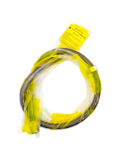 Подводка для газа 1/2''х1 м, г-ш, сильфон, ELKA