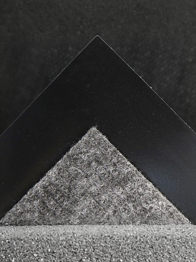 Коврик грязезащитный, 50х80 см, прямоугольный, серый, Light, Sunstep, 35-511
