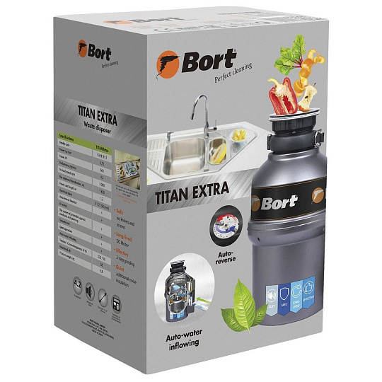 Измельчитель для мойки Bort, Titan Extra, 93411812