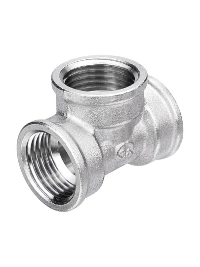 Тройник 3/4", г-г-г, латунь, AquaLink