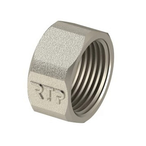 Заглушка 1" 1/4, г, никель, РосТурПласт