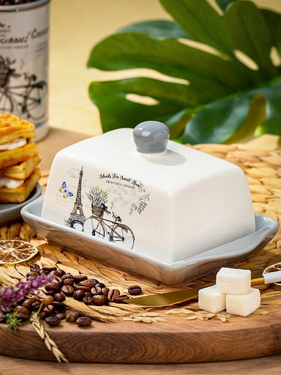 Масленка доломит, крышка доломит, Daniks, Прованс