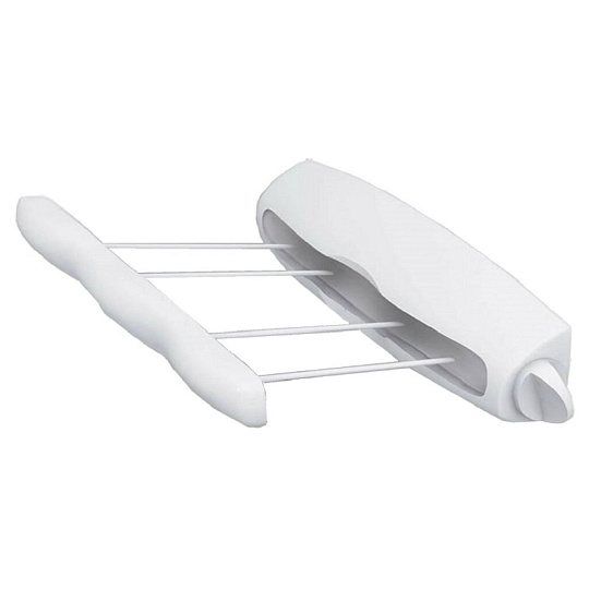 Сушилка для белья настенная, полотно 14.4 м, складная, 4 прута, 8 кг, инерционная, Gimi, Rotor-4