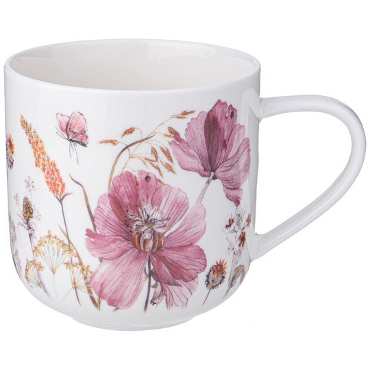 Сервиз столовый фарфор, 16 предметов, на 4 персоны, Lefard, Flowers, 577-202