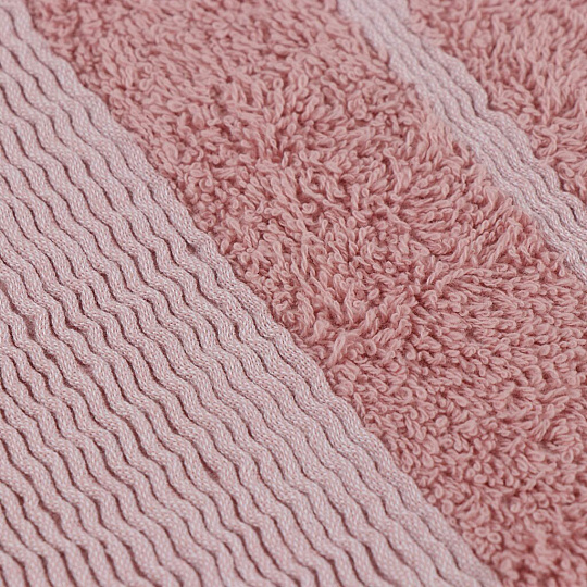 Полотенце банное 50х90 см, 100% хлопок, 600 г/м2, Бархатное, Bella Carine, сухая роза, Турция, FT-4-50-1646