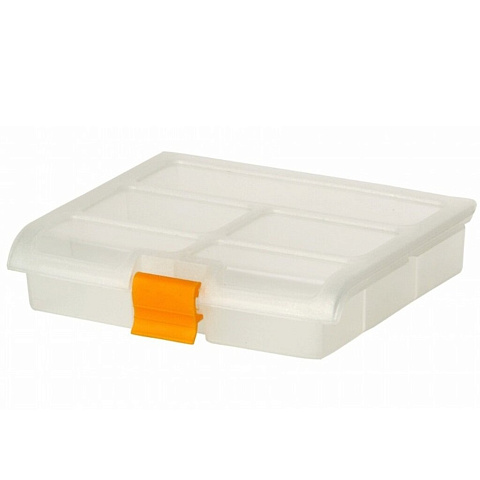 Ящик-органайзер для инструмента, пластик, 5 ячеек, 14.4х16.5х3.6 см, Idea, М2951