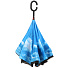 Зонт для женщин, автомат, трость, 8 спиц, 58 см, Облака, полиэстер, Y9-288 - фото 5