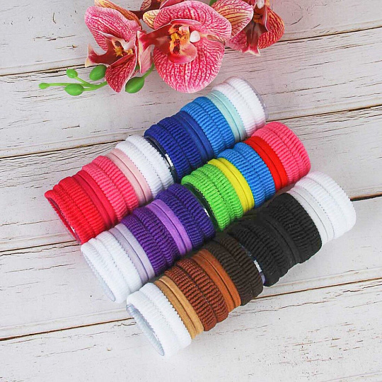 Набор зажимов для волос Beriotti, 4 см, 10 шт, полиэстер, в ассортименте, в тубе, 322-004