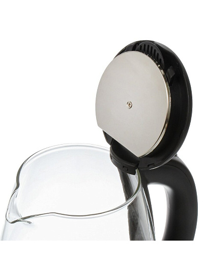 Чайник электрический Lofter, CX-K313-18M, 1.8 л, матовый, 1500 Вт, скрытый нагревательный элемент, стекло, пластик