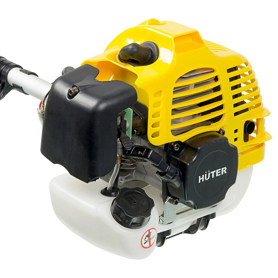 Триммер бензиновый, Huter, GGT-1500TX, 2 л.с., 48 куб.см, 1470 Вт, U-ручка, леска/нож, неразборный вал