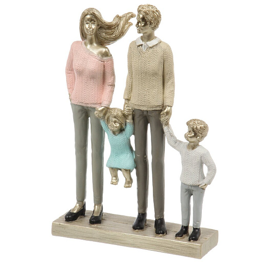 Фигурка декоративная полистоун, Семья, 18х5.5х26 см, A020254