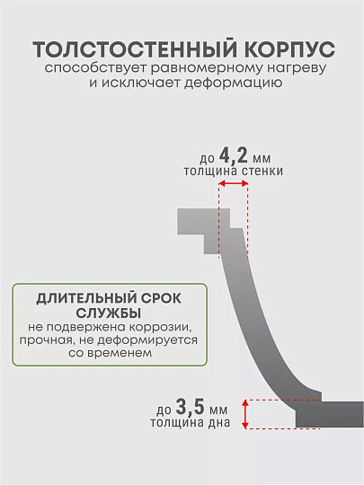 Кастрюля алюминий, антипригарное покрытие, 2.6 л, крышка стекло, Atmosphere, Breeze, AT-K3859, индукция