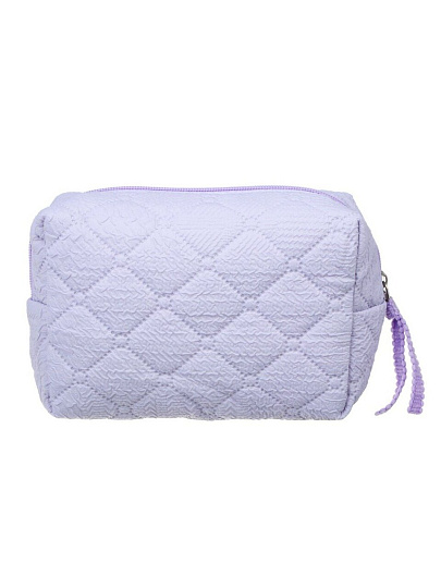 Косметичка 17х12х8 см, стеганая, дутая, ПЭ, ЮниLook, Килт, 327-324, прямоугольная, застежка молния, в ассортименте