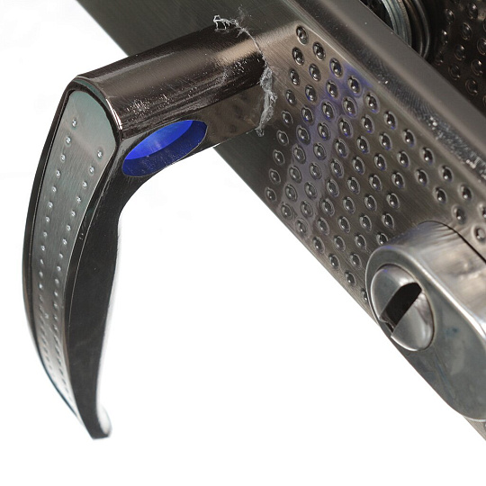 Ручка Замкофф, AR, HP-0801-33.06R/15-015.007, для китайских металлических дверей, с подсветкой, правая