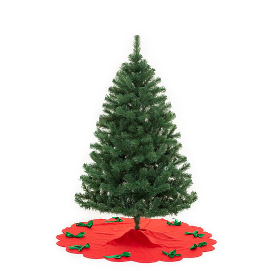 Елка новогодняя напольная, 210 см, Печорская, ель, зеленая, хвоя ПВХ пленка, 139210, ЕлкиТорг