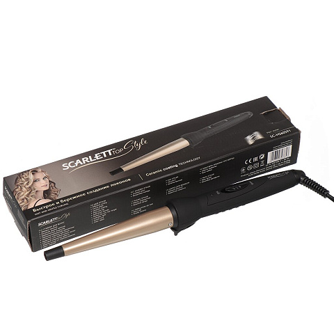 Стайлер Scarlett, SC - HS60591, для укладки волос, 30 Вт