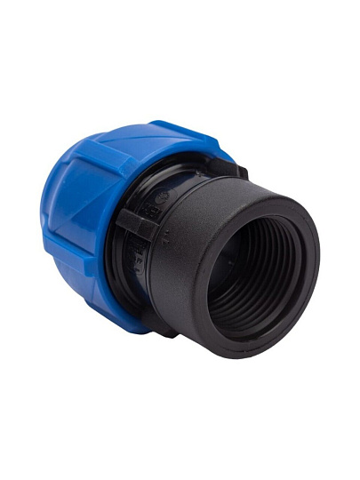 ПНД муфта d32х1", внутренняя резьба, соединительная, Valfex
