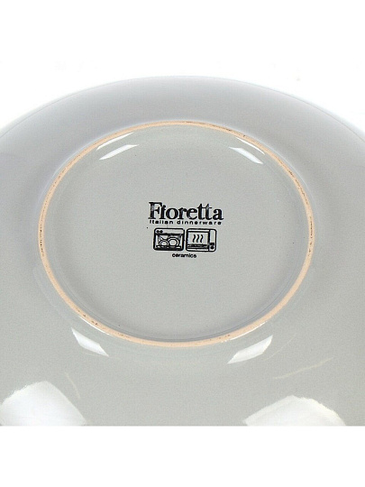 Тарелка суповая, керамика, 20 см, круглая, Stone Dark, Domenik, TDP576/DMD043