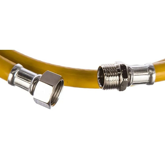 Подводка для газа 1/2''х1.2 м, г-ш, ПВХ, ELKA