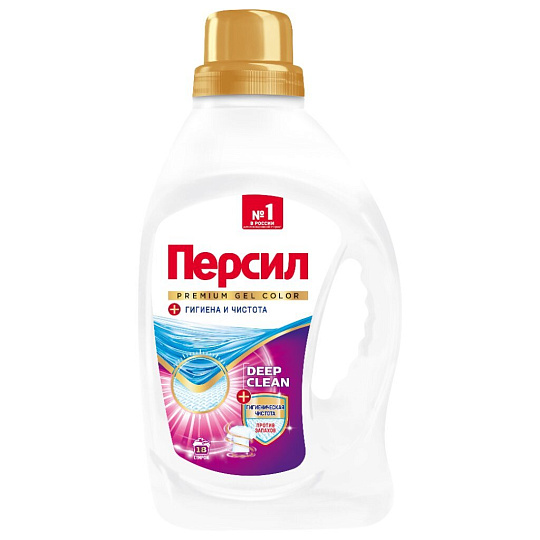 Гель для стирки Персил, 1.17 л, для белого и светлого белья, Premium