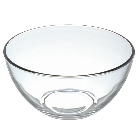 Салатник стекло, круглый, 2 шт, 15.8х7.8 см, Черное море, Glasstar, RNBS1449