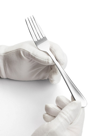 Вилка нержавеющая сталь, 3 предмета, столовая, Daniks, Classic