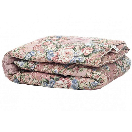 Одеяло евро, 200х220 см, Эконом, пух 50% + перо 50%, всесезонное, чехол хлопок, кант, Belashoff, в ассортименте
