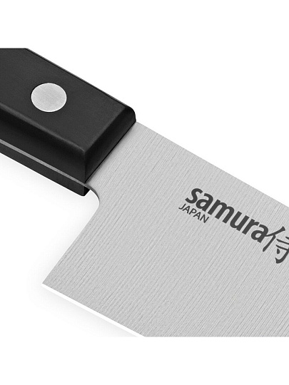 Нож кухонный Samura, Harakiri, шеф-нож, нержавеющая сталь, 20.8 см, рукоятка пластик, SHR-0085B/K