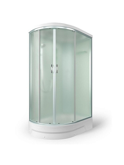 Душевая кабина 120х80х226 см, правый, поддон 26 см, матовая, Erlit, ER351226R-C3-RUS